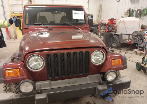 2001 Jeep Wrangler Sport z USA, uszkodzony, nr VIN 1J4FA49S71P371842